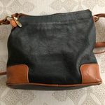 Valentina Italia Crossbody Bag Purse Black/Tan Black Photo 9