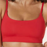 ANDIE  Bikini Set Maui Top 90s High Waisted Bottom Cherry Red size‎ S NWT Photo 0