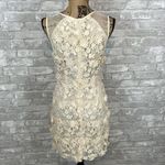 Urban Outfitters Thistlepearl Crochet Lace Floral Ivory Dress Photo 4