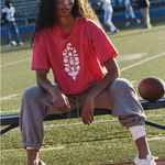 Free People Movement NWT Inspire Cotton Graphic T Photo 0