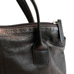 Banana Republic  Leighton Black Leather Tote Shoulder Bag Photo 10