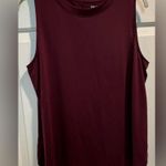 Tek Gear  maroon burgundy on-the-go-gear tank top - maroon burgundy - size Large Photo 3