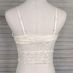 SO  Pretty Little Layers Cropped Lace Cami Top Cream-Medium Photo 1