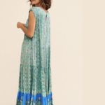 Free People  Hanalei Bay Maxi Dress Hawaii Breeze Combo. size L NWT Photo 2