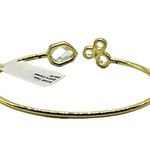 NEW REAL SIMPLE R1249 Talia fashion gold adjustable bracelet clear cryst… Photo 15
