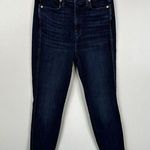 AYR  Jeans Womens 26 x 26 The Riser Skinny Raw Hem Dark Wash Blue Stretch Photo 0