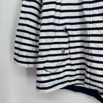 Lauren Ralph Lauren Active Navy White Striped Zip Front Jacket size Medium NWT Blue Photo 5