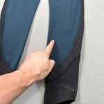 Lululemon Leggings 6 Womens Teal Blue & Black High Rise Athletic Yoga Gym Pocket Photo 5