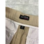 NWOT George Ankle Dress Pants Beige Sz 16W Flat Front Zip Pockets THINK SLIM Photo 5