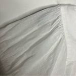 Madewell fluttered sleeve butterfly top white square neck women’s size small Photo 8