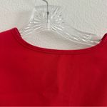 FIGS Catarina One Pocket Red V-neck Scrub Top Size: XXS Photo 4