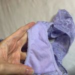 Savage X Fenty Lavender Lace Bodysuit Floral One Piece Lingerie Estimated Small Purple Photo 4