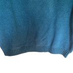 Lands' End Turquoise Crew Neck Sweater Photo 7