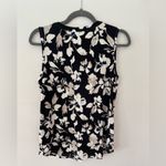 Workshop Republic Clothing  Blouse Womens medium Top Tropical Floral Sleeveless Photo 6