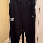 Adidas 29 Black & White Track Pants Photo 0
