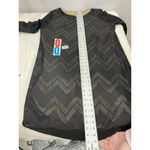 Emma & Michele Womans Emma & Michelle XL Black Lace Lined 3/4 Sheer Sleeves Knee Length Dress Photo 5