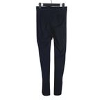 ZARA  Pullon Slim Slimming Leg Stretch Trouser Pant Flat Front Ankle Slit M Black Photo 4