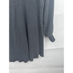 Urban Outfitters Out From Under Outfitter Thermal Dress Women Medium Black Long Sleeve Photo 6