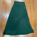 Bobeau  Dark Green Maxi Skirt Photo 3