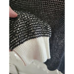 White House | Black Market Women's Cable Cowl Neck Sweater Size Large Photo 3