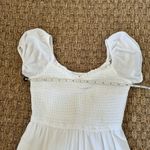 Hollister  white dress smocked top small Photo 9