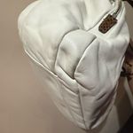 COACH Ivory/Brown Leather PENELOPE Domed Shoulder Tote‎ Purse Bag F16529 S White Photo 4