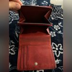 Coach Vintage Red Bedford Multi-function Wallet Photo 2