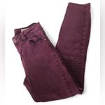 Pistola  Jeans Womens 26 Purple Skinny Ankle Stretch Denim Photo 8