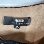 Adelyn Rae Black Lace Top Lined Womens Size Medium Feminine Classy Side Zip Photo 4