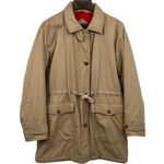 Cabin creek Vintage Coat Womens M (10-12) Used Tan Lined Some Staining Photo 0