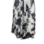 David's Bridal David’s Bridal Black White Floral Strapless Bridal Bridesmaid Party Dress 10 NWT Photo 3