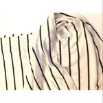 Bar III Bar lll Black/ White Striped Lace Design Overlay Top Sz S Photo 6