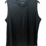 Quince Shirt Womens Large Black Sleeveless Muscle Tank Top Athletic Casual BB9-2 Photo 0