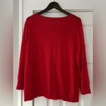 Caslon  Red Button-Up Cardigan Size XL‎ Like New Photo 1