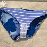 Splendid Bikini Bottom Party Palm Reversible Retro Pant Sz M NWT Stripes Floral Photo 14