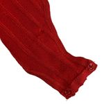 Free People Intimately Free Hot in Halter Red Bodysuit Small Photo 5