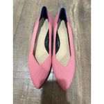 Rothy's NWOT The High Point Tulip Block Pink Knit Pointed Toe Women Shoes Sz 11 Photo 5