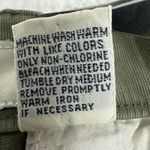 Gap  Olive Green Cargo Shorts Womens [Size 28] Pleated High‎ Rise Vintage Style Photo 8