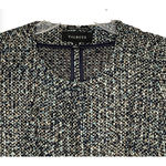 Talbots Womens Snap Button Jacket Size 4 Multi-Color Fleck Italy Fabric Photo 1