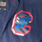 Copper Rivet Men's Red, White, Navy 1998 Full Zip Hoodie Size 3XL Blue Photo 3