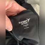 Old Navy  Power Soft‎ Dress Racer Back Sleeveless Built In Bra Black Workout L Photo 4