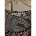 Susan Graver 1X Paisley Print Long Sleeve Tunic Top Women's Photo 2