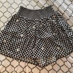 PINK - Victoria's Secret PINK Daisy Black Gangnam Shorts Photo 2