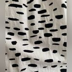 ASOS  White Black Dot high neck Sleeveless Tiered Open Back cotton Maxi Dress 10 Photo 1