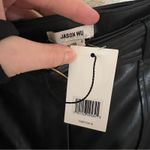 Jason Wu  black faux leather high rise cargo ankle pants NEW 6 Photo 3