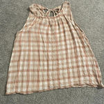 Jane and Delancey  beige and cream swing tank with bow Medium Photo 0