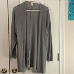 Gray Waffle‎ Knit Cardigan Photo 1