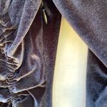 Princess Polly Womens Size 4 black velvet embers mini dress Photo 8