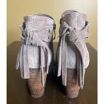 Franco Fortini Franco Fontini Lyza Suede Stacked Heel Bootie Size 7 Photo 1