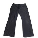 Adidas Y2K vintage Women’s  boot cut fuzzy lounge pants Large Black Photo 0